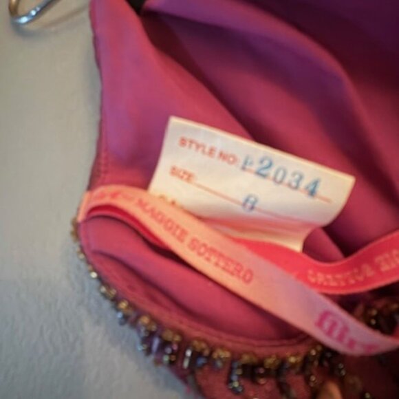 Vintage Y2K Flirt by Maggie Sottero Whimsygoth Beaded Dress - Picture 3 of 3